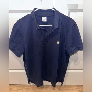 navy blue men’s brooks brothers polo